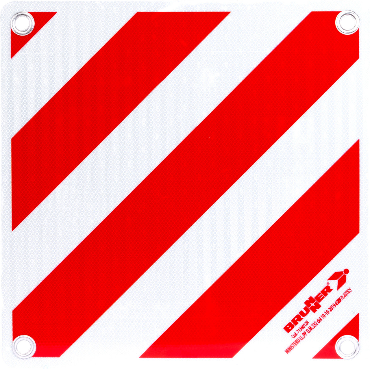 Brunner Zebra ALU нашивка за превишен товар