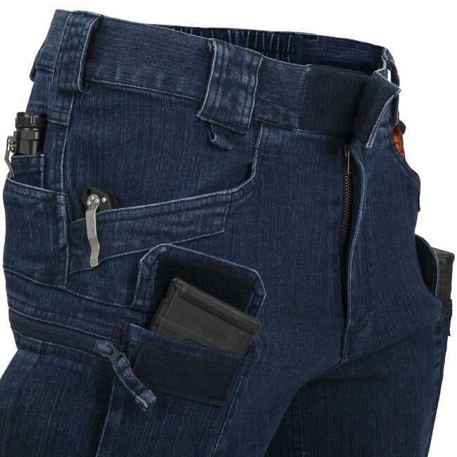 Helikon-Tex UTS тактически панталон 8.5" - Дънка Stretch - Marine синьо