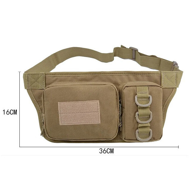 Dragowa Tactical тактическа чантичка за кръста, каки