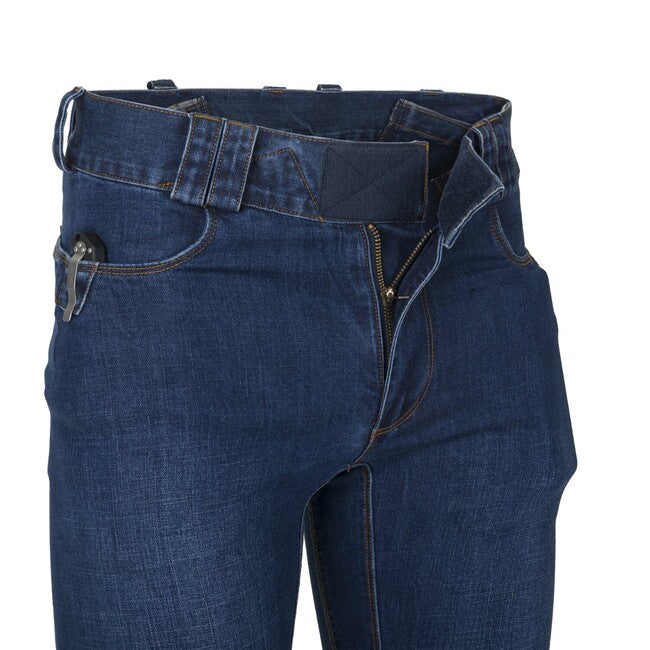 Helikon-Tex COVERT тактически панталон Дънка Mid, Vintage Worn синьо