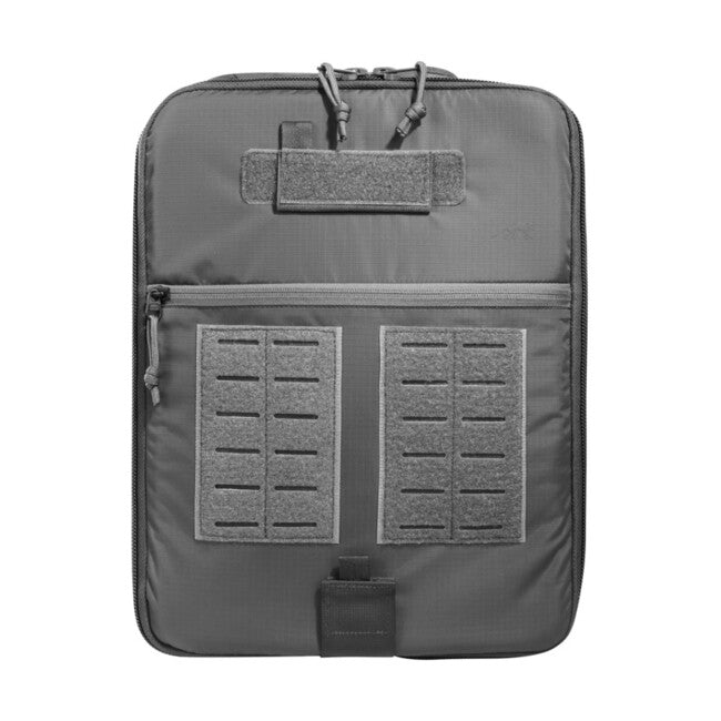 Tasmanian Tiger MultipurposeEquipmentInsert вмъкнат в мултифункционална чантичка, титан сив