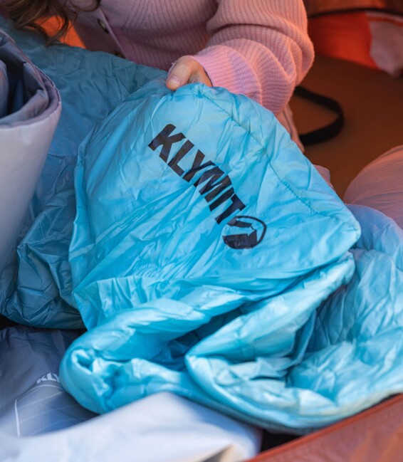 Klymit Horizon одеяло за спане, синьо