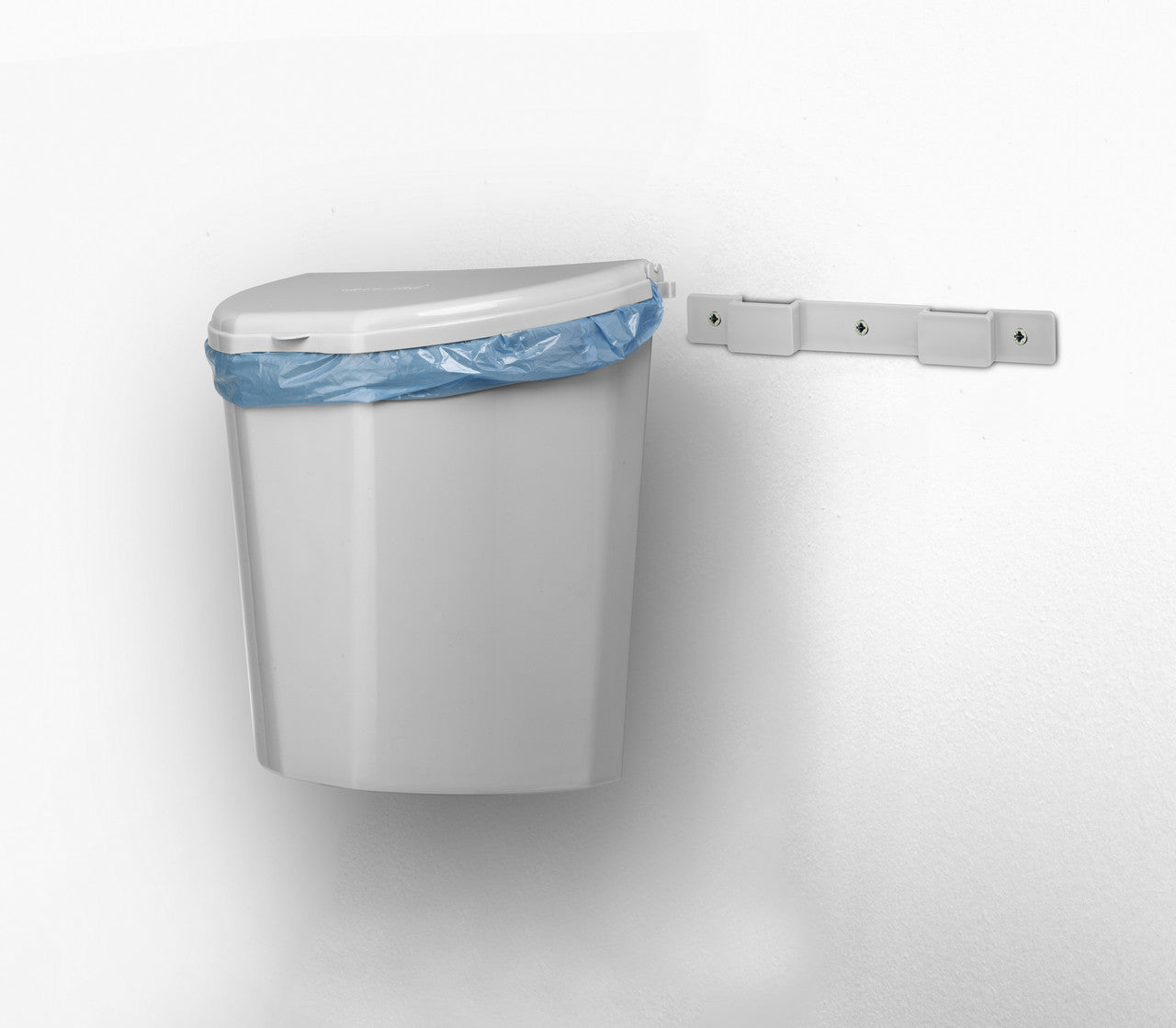 Brunner Pillar XL кош за боклук, бял