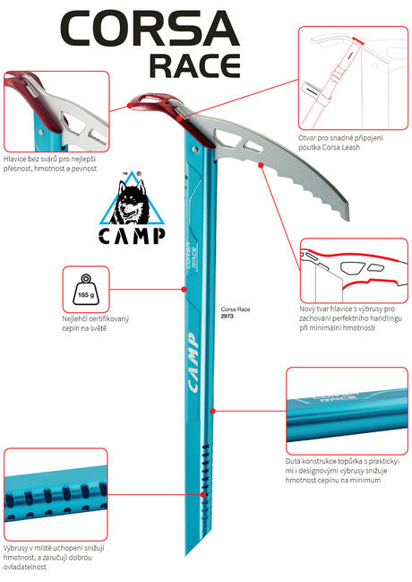 CAMP Corsa Race ледоруб 50 см