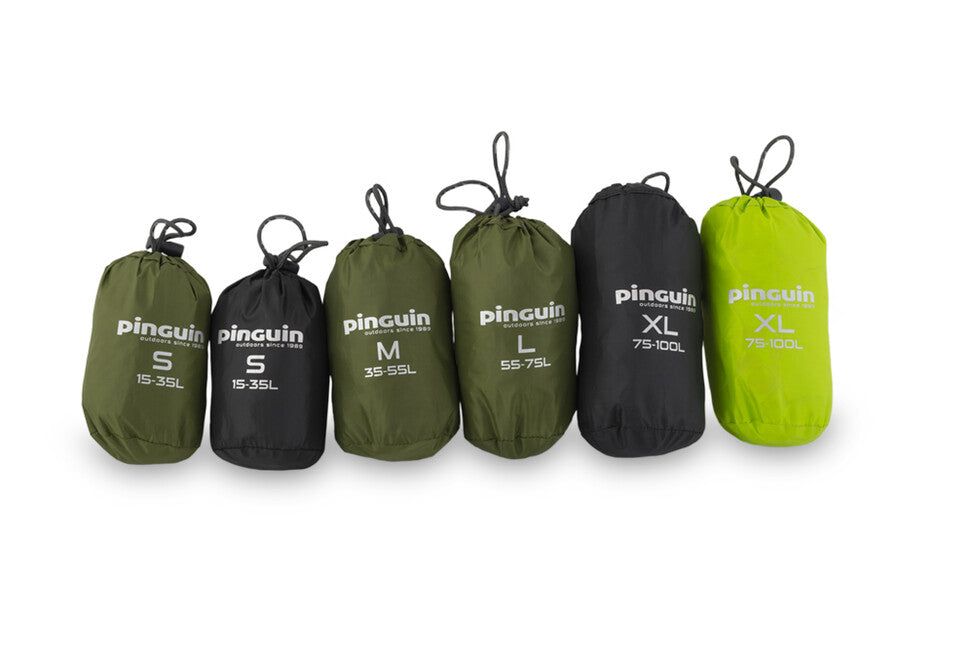 Pinguin Raincover pláštenka na batoh 35-55L, žltá-zelená