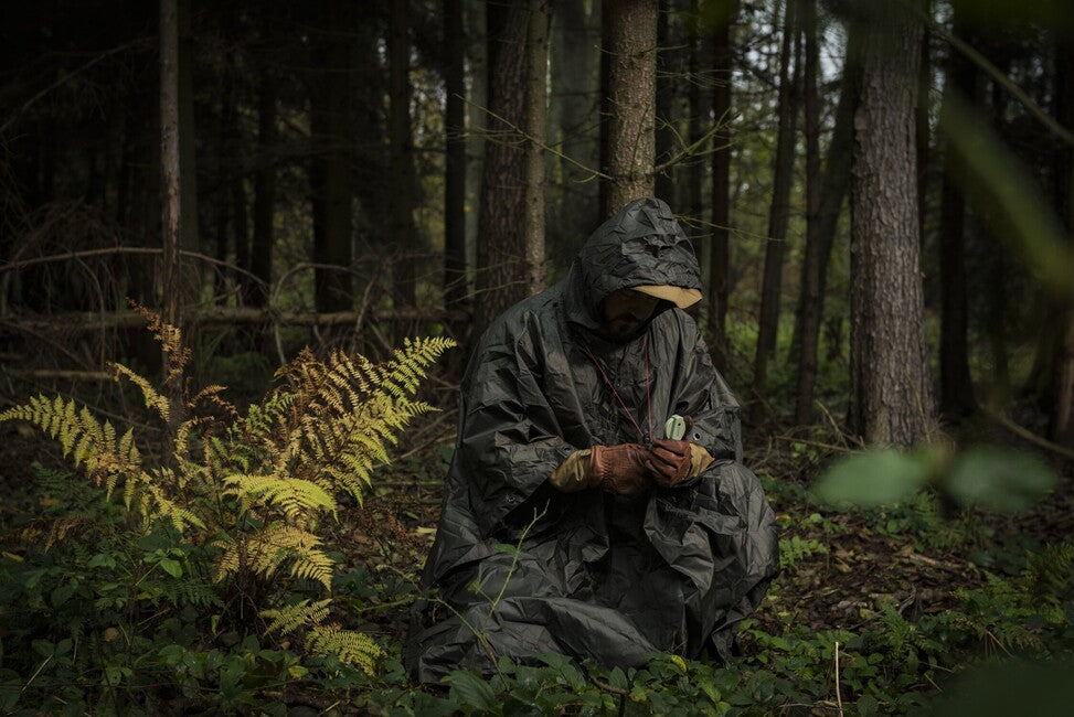 Helikon-Tex PONCHO U.S. MODEL, маслинено