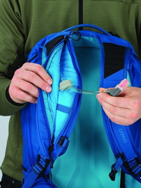 OSPREY KAMBER 30 ските раница, алпийски син