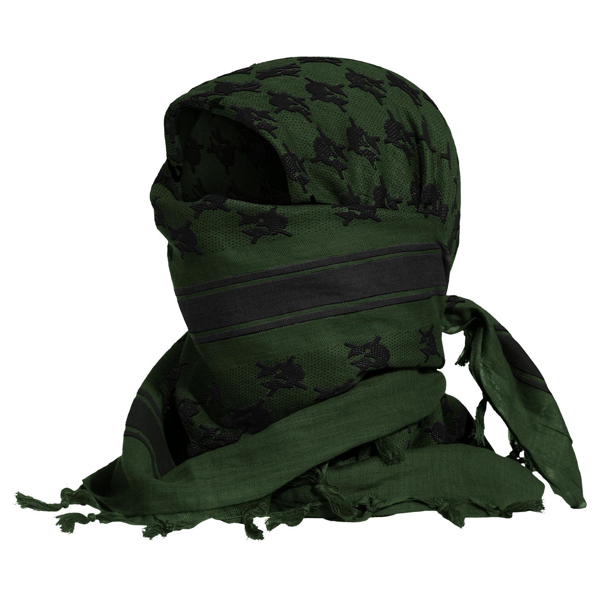 Pentagon Atreus palestinska ruta 110 x 110cm, gozdno zelena