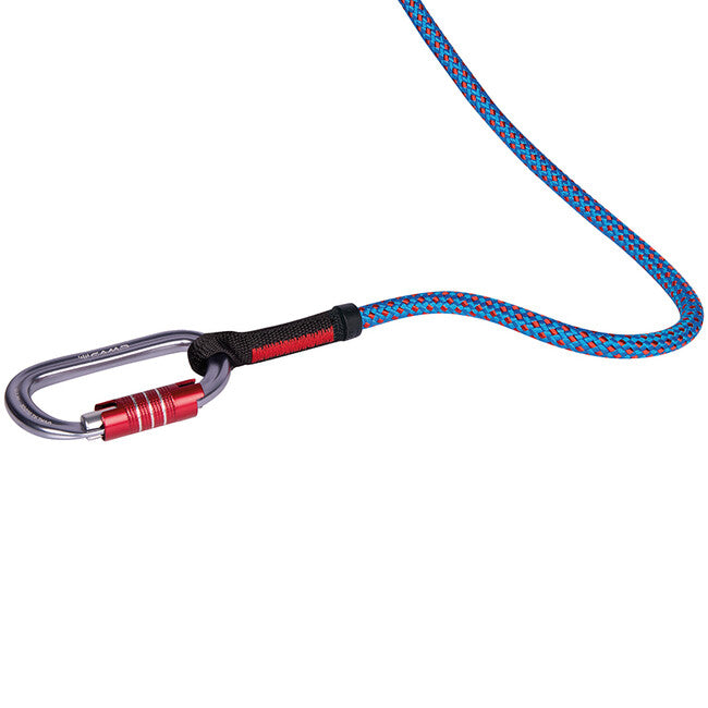 CAMP GYRO позиционна скоба с въртяща се халка и спомагателна затягаща макара Lanyard Single + 2 × 2125 5 m