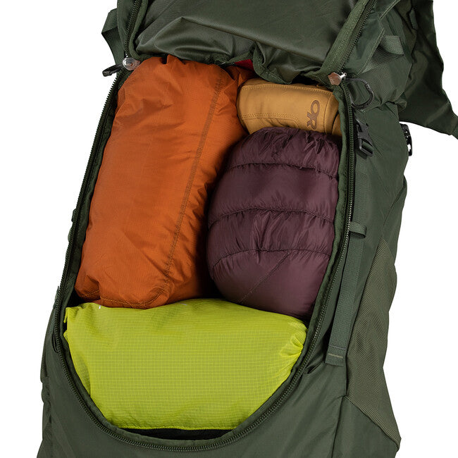 OSPREY KESTREL 58 туристическа раница, бонсай зелен