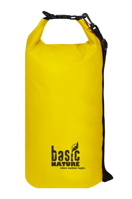 BasicNature 500D водоустойчива раница 10 л, жълта