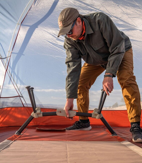 Klymit Mesa Cot XL легло, червено