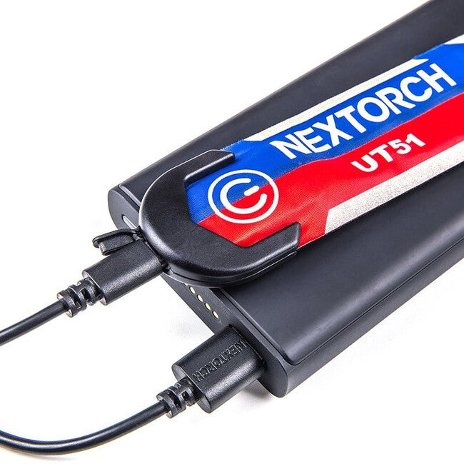 NexTorch® UT51 мигаща безопасностна лента, червено-синя