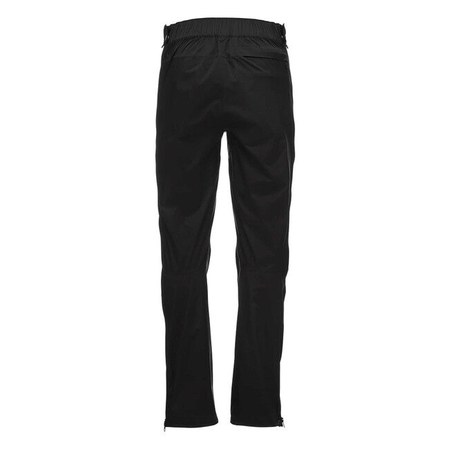 Black Diamond Stormline Stretch Full Zip Rain непромокаеми панталон мъжки, черен