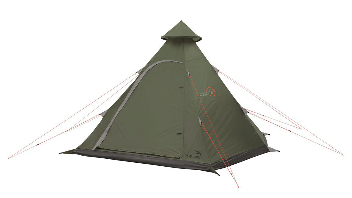 Easy Camp Bolide 400 палатка Tipi-Tent 4 човека EasyCamp, зелена