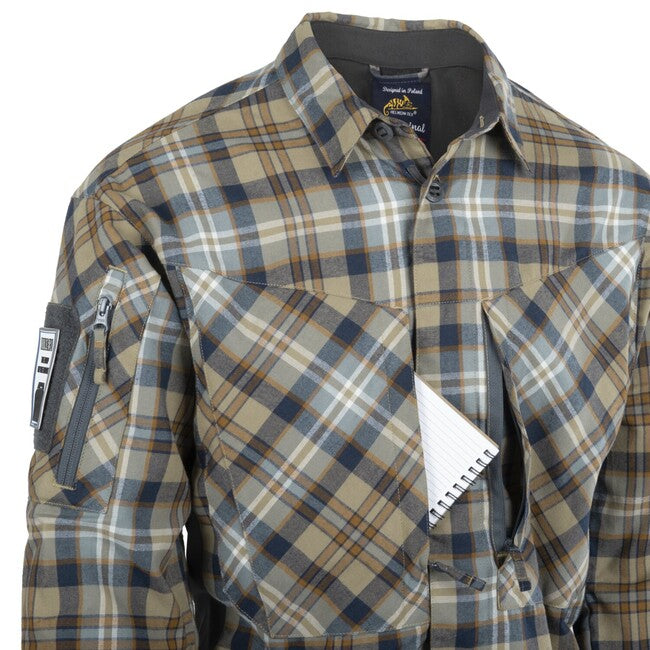 Helikon-Tex MBDU фланелена риза Timber маслинено Plaid