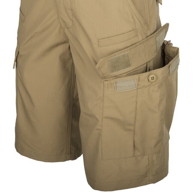 Helikon-Tex CPU къси панталони PolyCotton Ripstop, EN Woodland