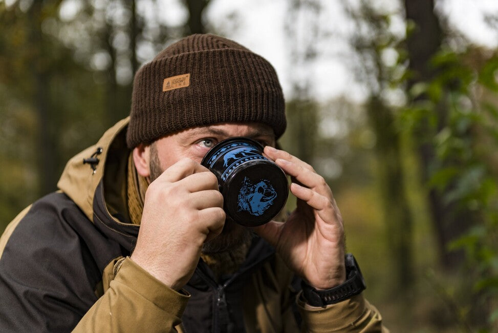 Helikon-Tex WOLF емайлирано канче 0,35 l, синьо издание