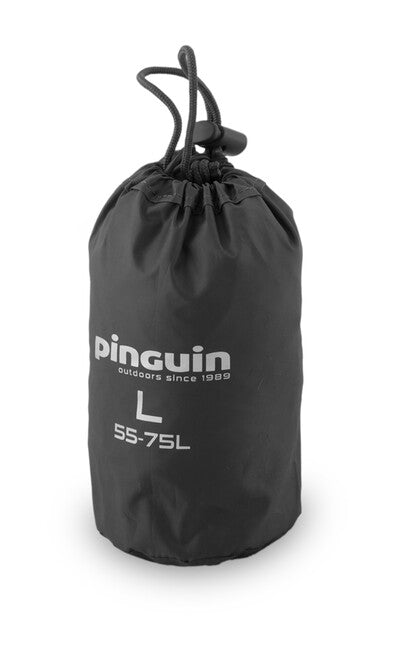 Pinguin Raincover калъф за дъжд за раница, черен, 55-75L
