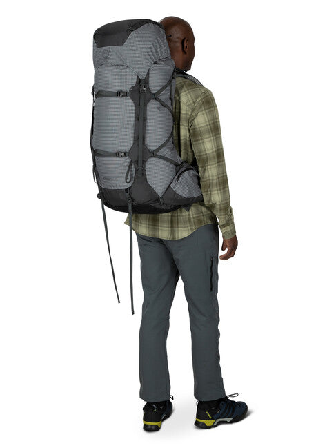 OSPREY AETHER PRO 75 туристическа раница, сребрист подплата