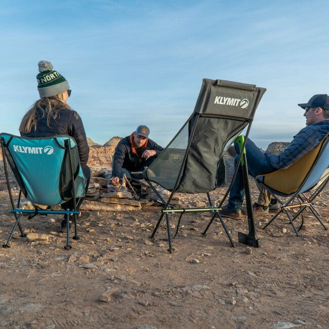 Klymit Ridgeline сгъваемо кресло, сиво