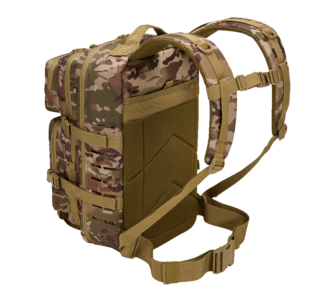 Brandit US Cooper Large batoh taktický Lasercut 40L, tactical camo