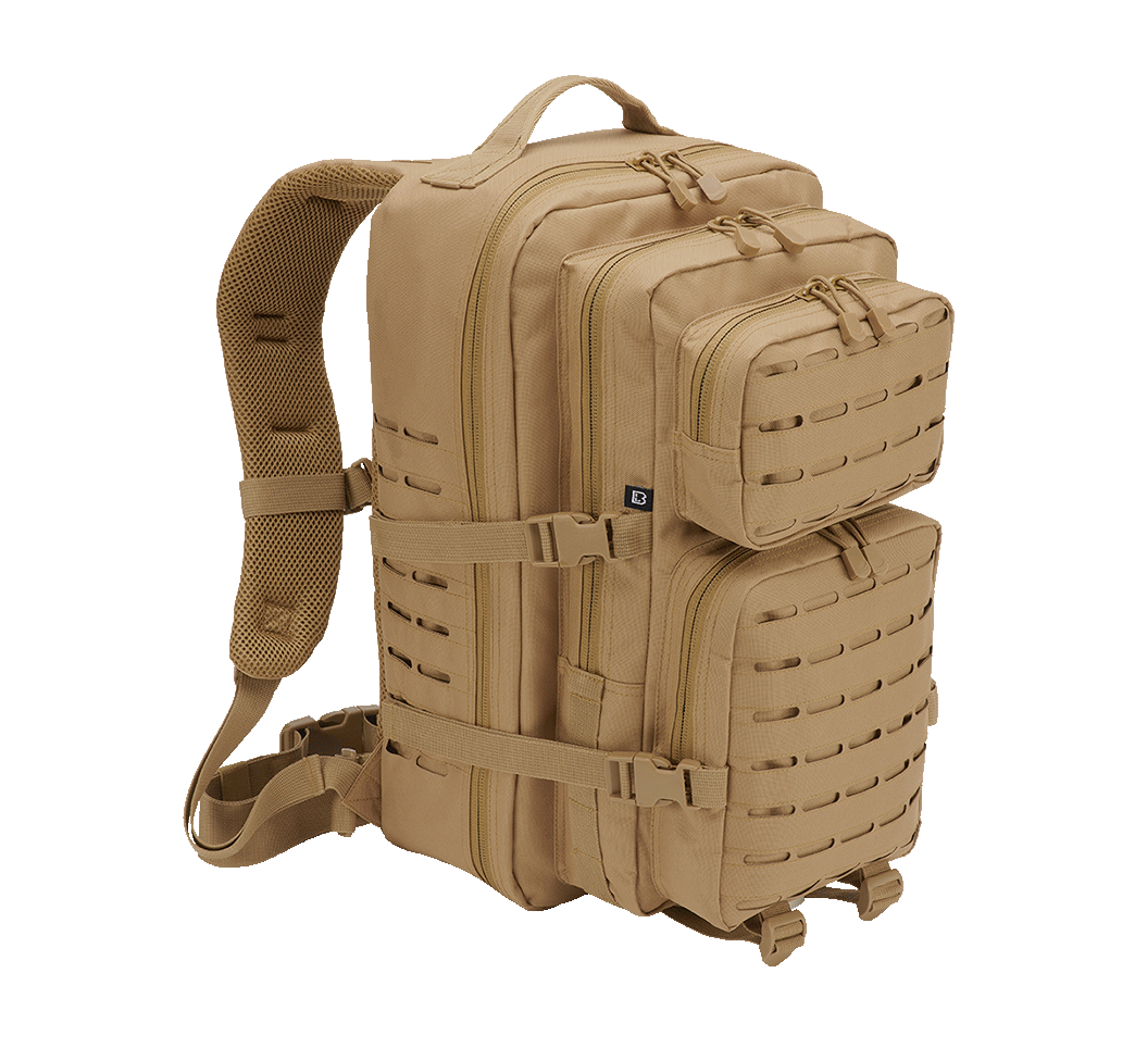 Brandit US Cooper Large lasercut batoh 40L, camel