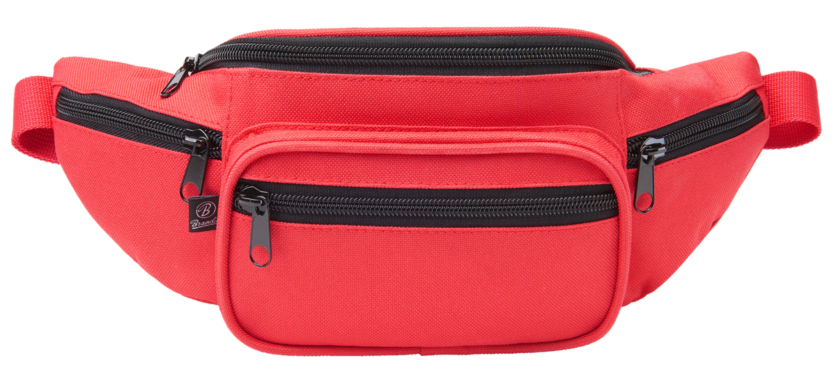 Brandit Hip Bag, Red-Black