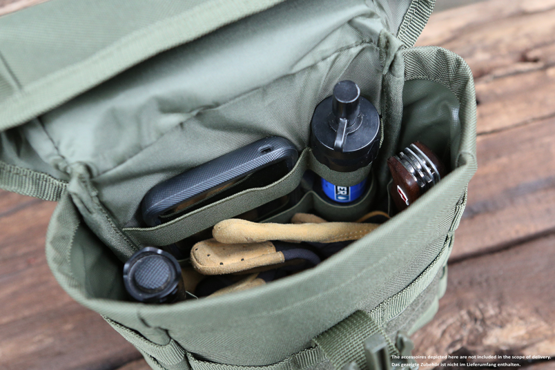 Brandit Molle калъф Fire, горски камуфлаж