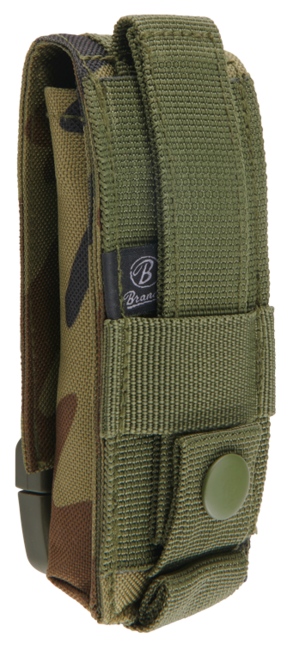 Brandit Molle Multi калъф среден, горски камуфлаж