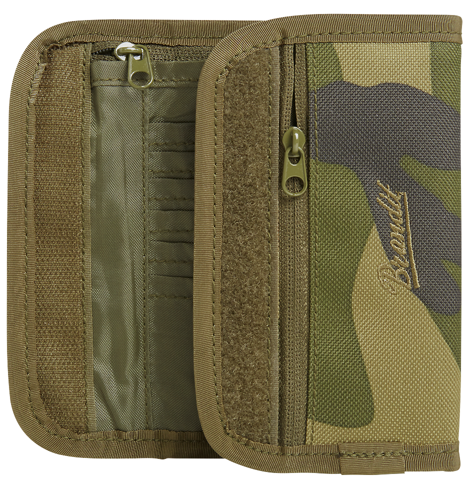 Brandit Wallet Two peňaženka, woodland