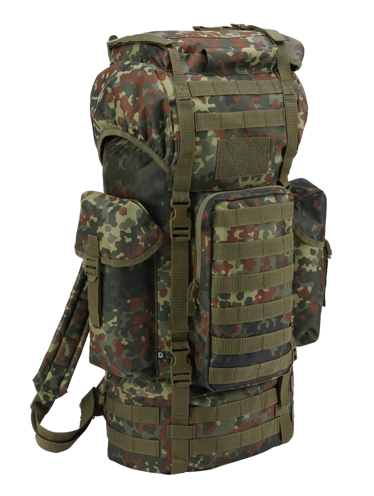 Brandit Kampfrucksack batoh taktický Molle, flecktarn 65l