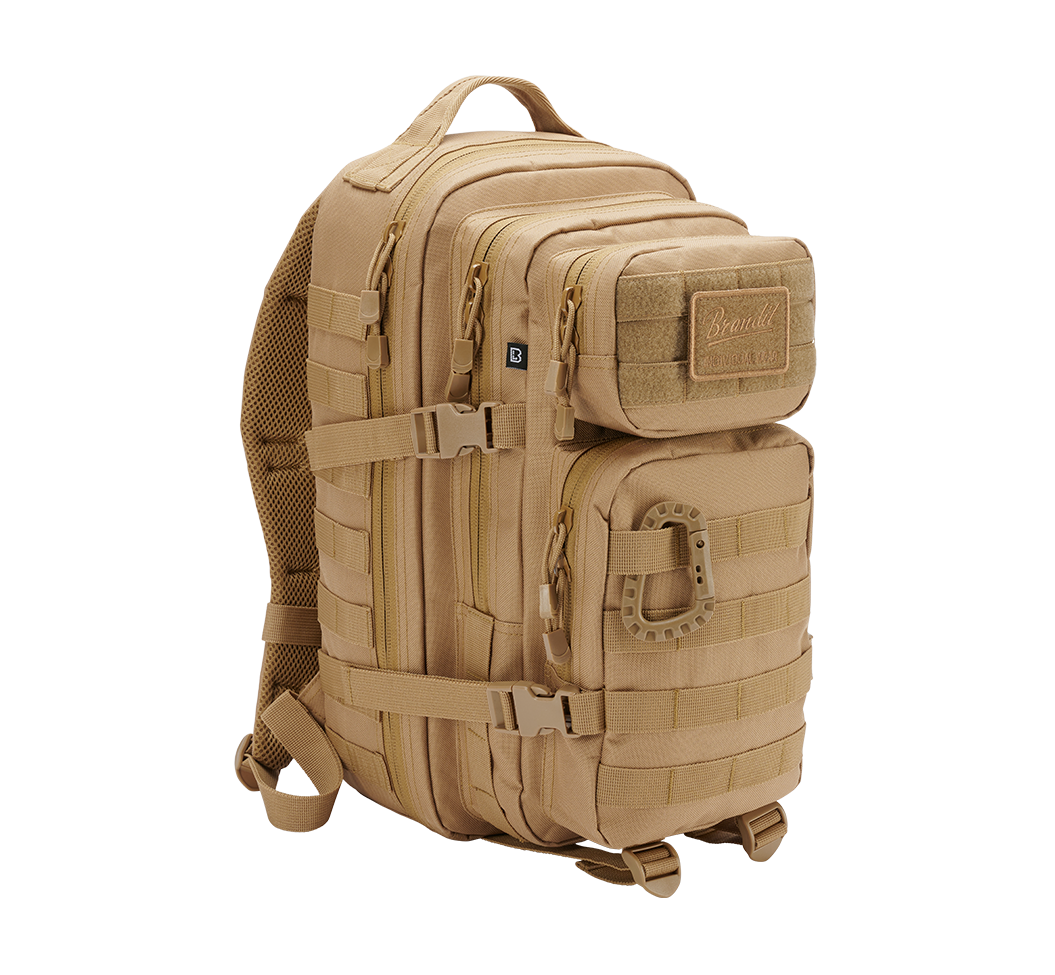Brandit US Assault Pack Medium útočný batoh 25L, camel