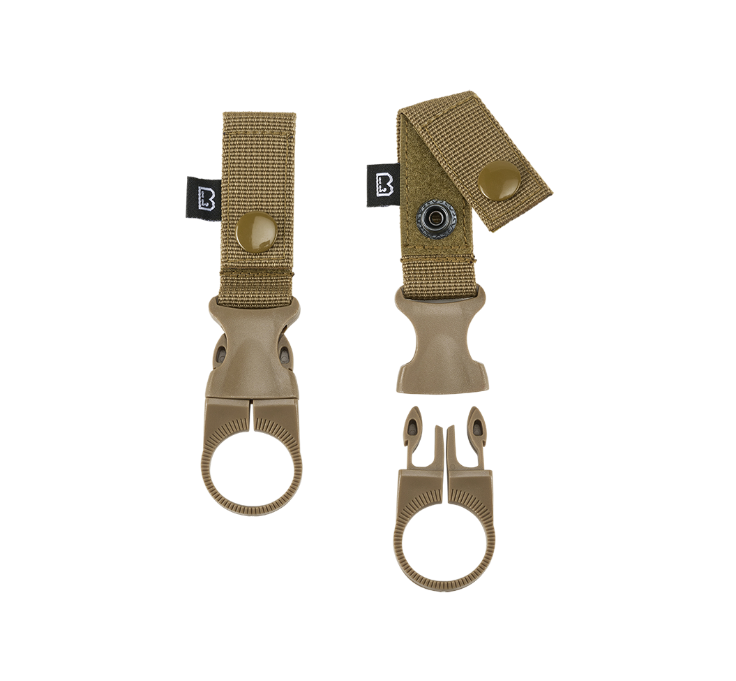 Brandit MOLLE držiak na flaše 2 pack, camel