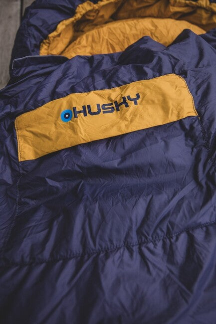 HUSKY Drafy хартиена зимна спална торба -20, синя/оранжева