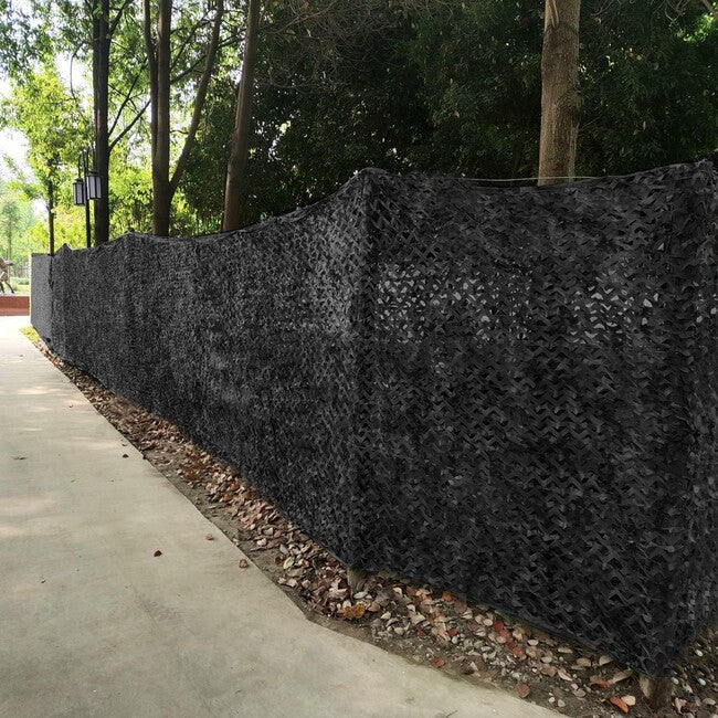 WARAGOD Камелеон маскировъчна мрежа, черна, 2x3m
