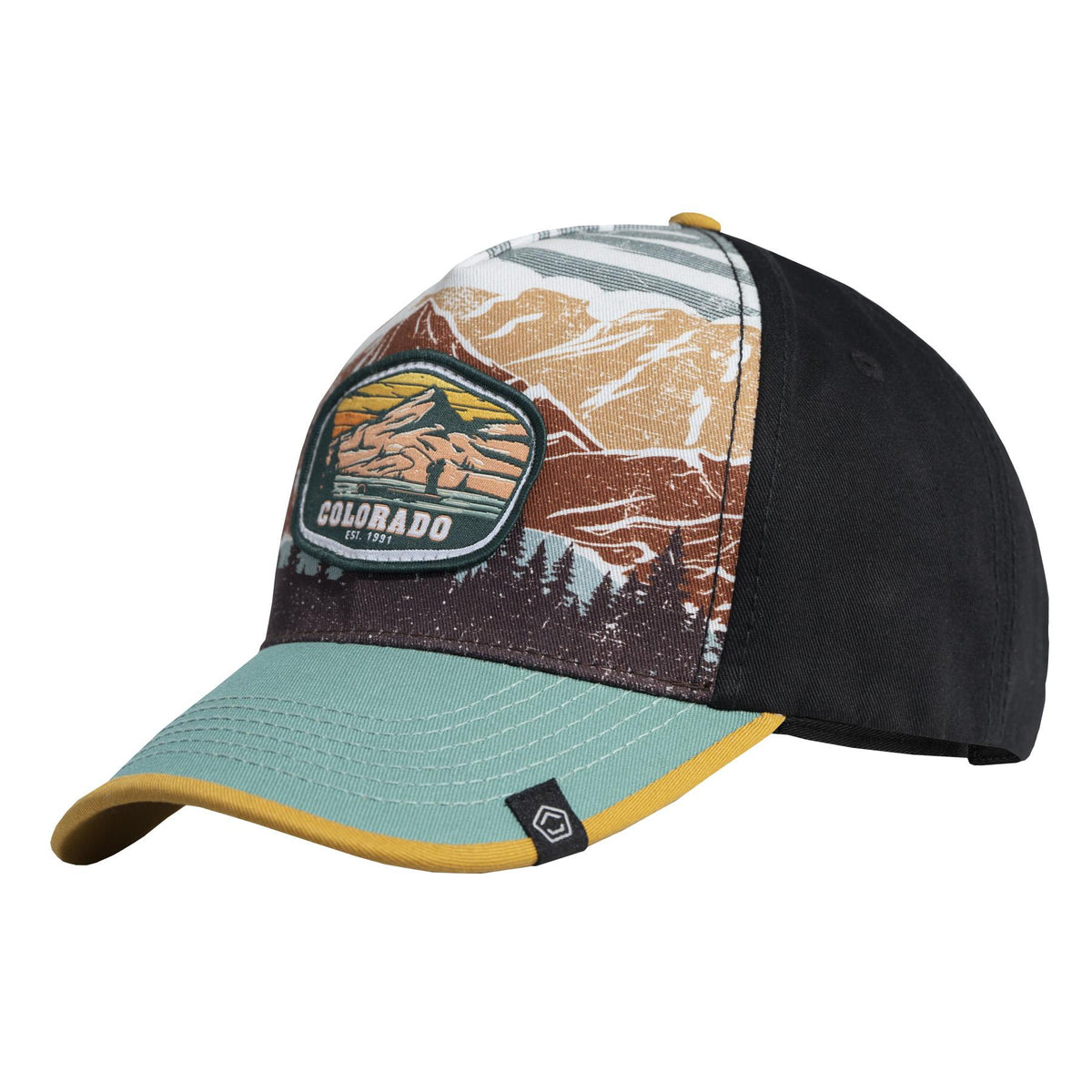 Pentagon Hermit Colorado Καπέλο με Γείσο, Multicolor