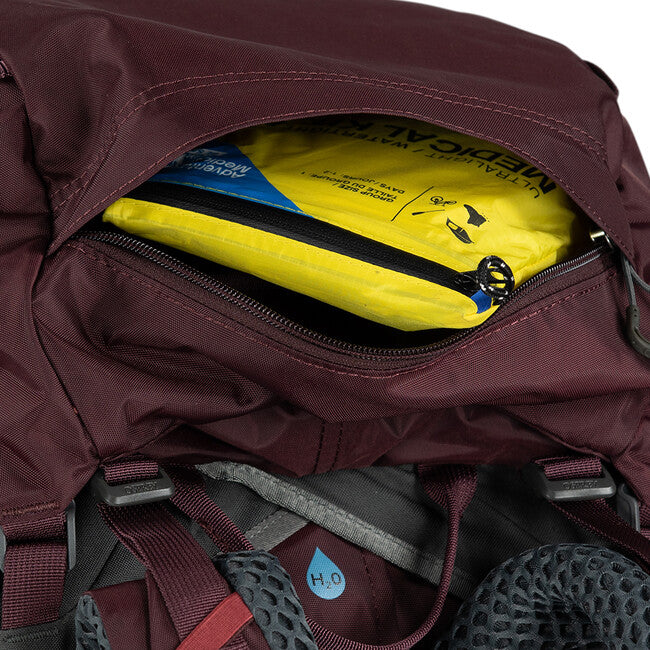 OSPREY KYTE 58 туристическа раница, бъзово лилав