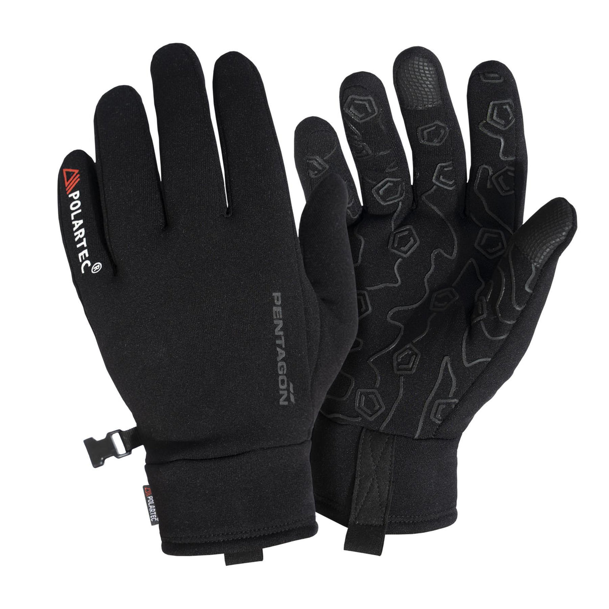 Pentagon Ursus Power Stretch Polartec Gloves, Black