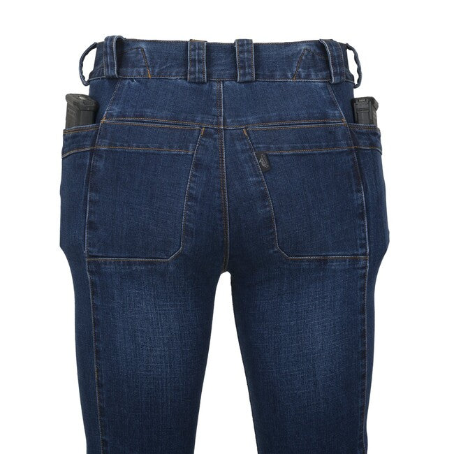 Helikon-Tex COVERT тактически панталон Дънка Mid, Vintage Worn синьо
