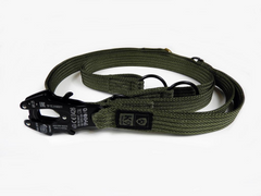 K9 Thorn регулируем повод Kong Frog с предна дръжка, маслинен, 255 см