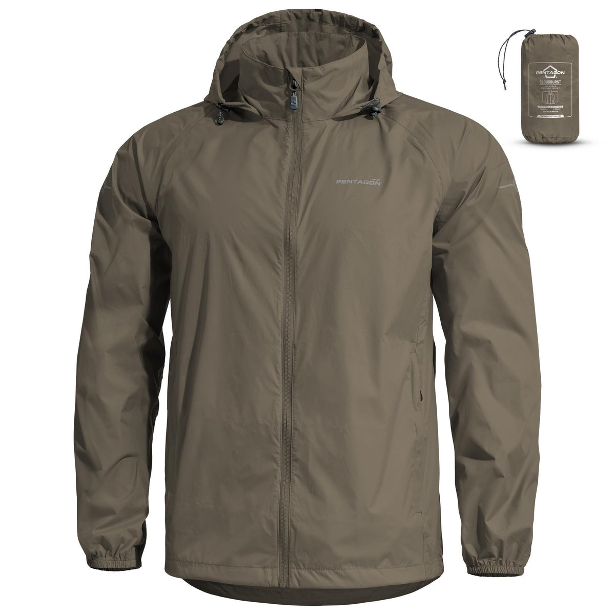 Pentagon Cloudburst Packable мъжко яке, RAL7013