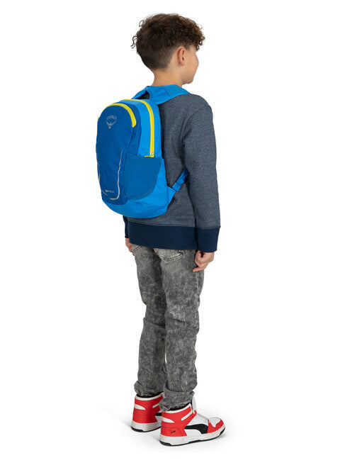OSPREY DAYLITE JR kids' backpack, alpin blue/blue flame