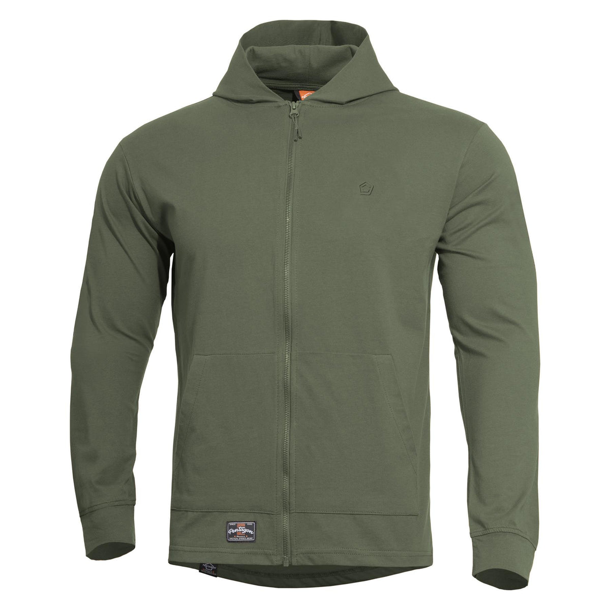 Pentagon Agis Ring Spun мъжки суитшърт с качулка, camo green