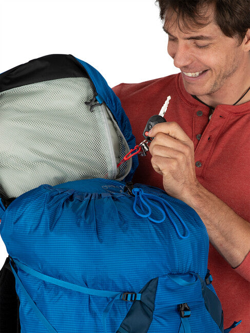 OSPREY EXOS 58 туристическа раница, син ribbon