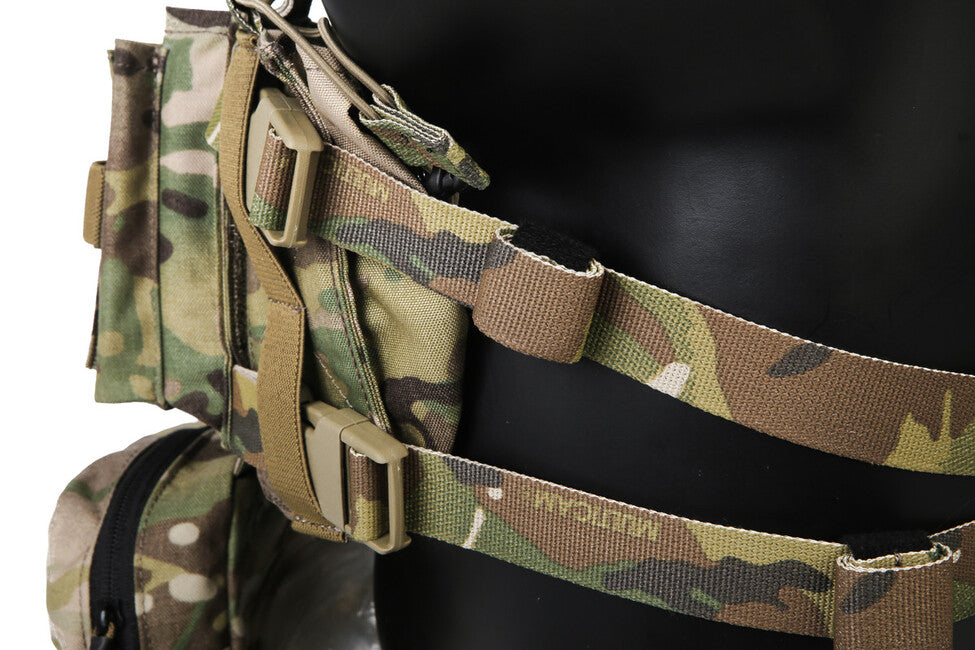 Emersongear Micro Fight Chissis MK3 гръдна екипировка 500D, горски камуфлаж