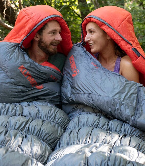 Klymit KSB 0 спален чувал, оранжев