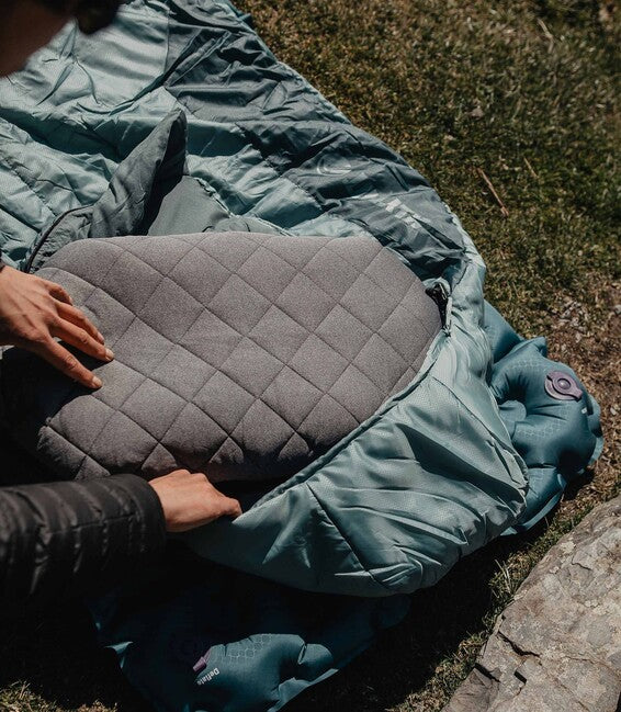 Klymit възглавничка Luxe, сива