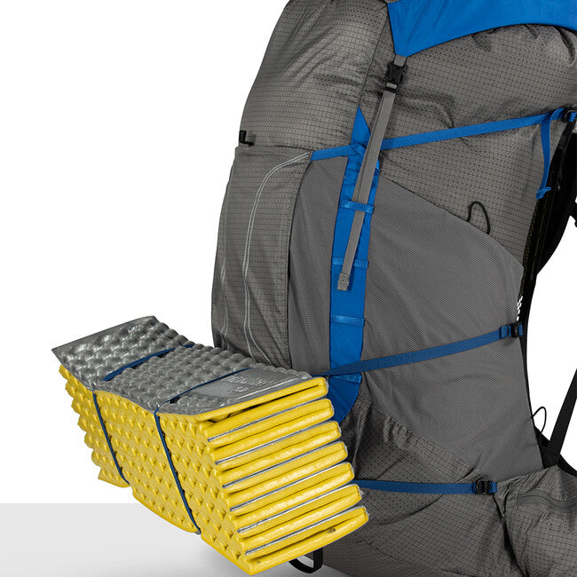 OSPREY EXOS PRO 55 туристическа раница, dale сив/agam син