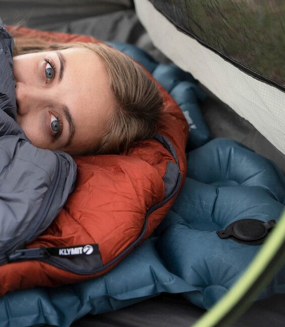 Klymit Static V Luxe SL каримата, синя